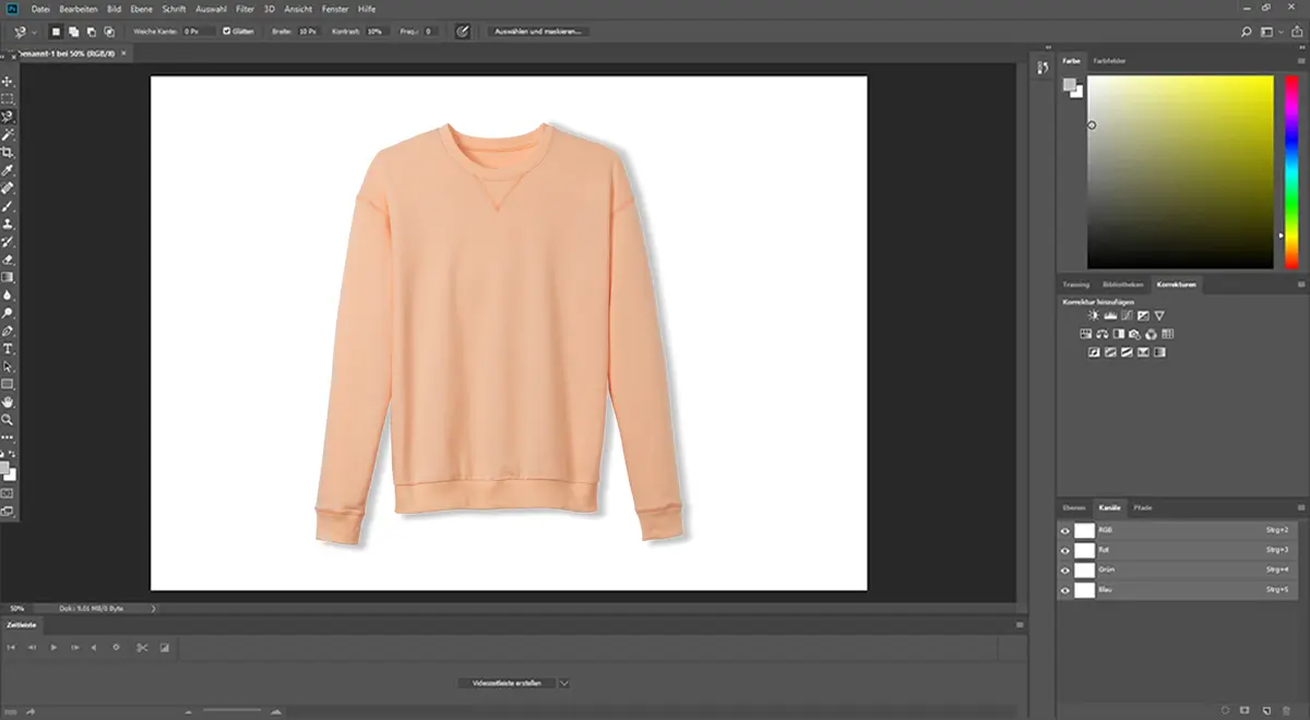 Product images e-commerce image retouching